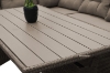 Picture of ALBANY Wicker Sectional Dining Outdoor Sofa Set