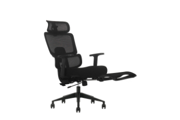 Picture of FLEXO Height Adjustable Office Chair with Adjustable Headrest & Backrest, Seat Slider (Dark)
