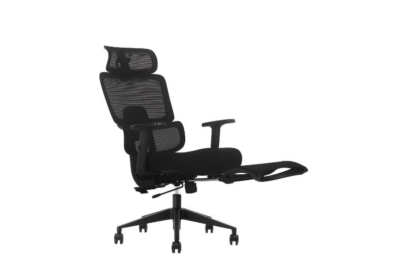 Picture of FLEXO Height Adjustable Office Chair with Adjustable Headrest & Backrest, Seat Slider (Dark)