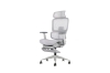Picture of FLEXO Height Adjustable Mesh Seat Office Chair with Footrest (Grey)