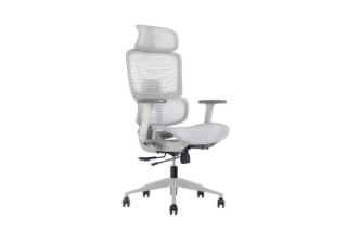 Picture of FLEXO Height Adjustable Mesh Seat Office Chair (Grey)