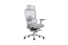 Picture of FLEXO Pro Height Adjustable Mesh Office Chair with Footrest (Grey)