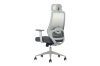 Picture of AVERY High Back Office Chair with Adjustable Headrest, Adjustable Lumbar Support and Seat Slider