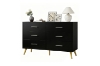 Picture of ELARA 6-Drawer Dresser/Storage Cabinet (Black)