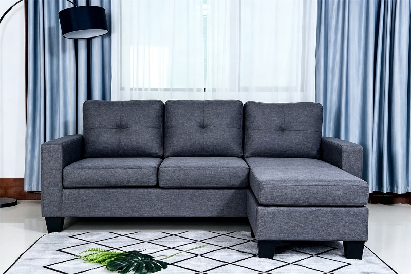 Picture of ASPEN Fabric Sectional Sofa with Ottoman