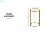 Picture of LUXE Round Side Table