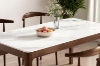 Picture of HARU Solid Wood Dining table with Sintered Stone Top  - 63"