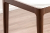 Picture of HARU Solid Wood Dining table with Sintered Stone Top  - 63"