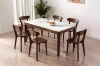 Picture of HARU Solid Wood Dining table with Sintered Stone Top  - 63"
