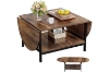 Picture of MORPH Expandable Coffee Table with Storage Shelf (Brown)