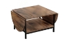 Picture of MORPH Expandable Coffee Table with Storage Shelf (Brown)