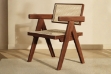 Picture of CHANDIGARH Solid Wood Replica Armchair (Walnut)