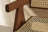 Picture of CHANDIGARH Solid Wood Replica Armchair (Walnut)