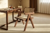 Picture of CHANDIGARH Solid Wood Replica Armchair (Walnut) - Each