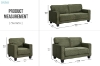 Picture of HERBERT Corduroy Sofa Range (Green) - 3 Seater (Sofa)