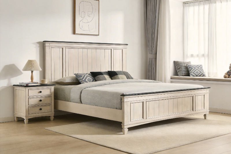 Picture of HOMESTEAD Platform Bed Frame in Queen/Eastern King Size