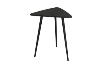 Picture of OAKEN Triangle Side Table (Black)