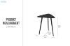 Picture of OAKEN Triangle Side Table (Black)