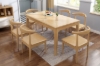 Picture of HORN Solid Wood Frame Dining Chair (Natural Color) - 4 Chairs in 1 Carton