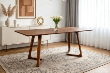 Picture of RIKA 5PC 63" Solid Wood Dining Set