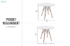 Picture of EAMES D31.5"/35.5" Round Dining Table (Off White)