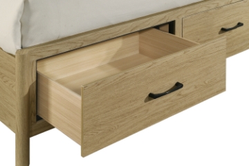 Picture of BECKETT Bed Frame with Storage Drawers - Queen Size