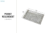 Picture of HERRINGBONE Sea Shell Decorative Tray (23.5"x15")