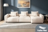 Picture of ROMINA Feather-Filled Modular Sectional Sofa Range  | Water, Oil & Dust Resistant Fabric