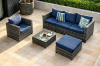 Picture of OVIOS 6PC Aluminum Frame Outdoor Lounge Set