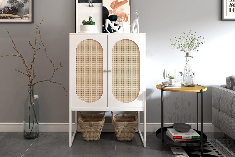 Picture of NOXEL 2-Door High Sideboard/Storage Cabinet