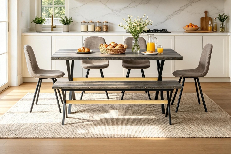 Picture of FELIX 6PC 1.6M Dining Set
