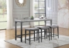 Picture of [FLOOR MODEL CLEARANCE]ANKARA Pub table/Console bar table  Set - 54  Inches Table with Two Stools