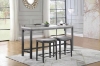 Picture of [FLOOR MODEL CLEARANCE]ANKARA Pub table/Console bar table  Set - 54  Inches Table with Two Stools