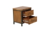 Picture of [FLOOR MODEL CLEARANCE]KANSAS 2-Darwer Acacia Wood Nightstand (Walnut)