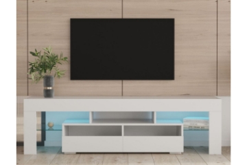 Picture of [FLOOR MODEL CLEARANCE]EMMA LED 63" TV Stand (White)