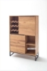 Picture of [FLOOR MODEL CLEARANCE] NEVADA Solid European Wild Oak Wood Highboard 