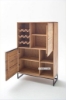 Picture of [FLOOR MODEL CLEARANCE] NEVADA Solid European Wild Oak Wood Highboard 
