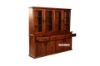 Picture of [FLOOR MODEL CLEARANCE] DROVER Blackwood 4 Door Buffet & 4 Door Hutch (Solid Pine) 