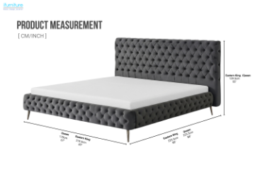 Picture of [FLOOR MODEL CLEARANCE] DELANO Queen Size Bed Frame 