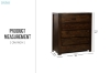 Picture of [FLOOR MODEL CLEARANCE] MALAGA 6-Drawer Chest (Walnut) 
