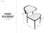 Picture of SELORA Dining Chair (White)