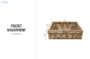 Picture of LIMBUNG Rectangle Kubu Weave Storage Basket (17.5"x14"x5.5")