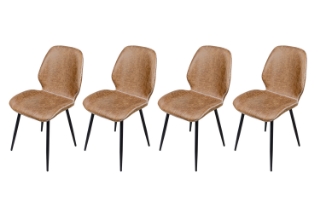 Picture of RIDER Dining Chair  - 4 Chairs in 1 Carton