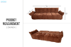 Picture of AMARA Sofa Bed (Terracotta) 
