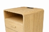 Picture of LINEA 2-Drawer Nightstand with Charging Station (Natural)