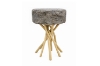 Picture of LIBERTE D14.5" Twig Wood Side Table with Raffia