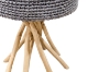 Picture of LIBERTE D14.5" Twig Wood Side Table with Raffia