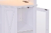 Picture of KERTH Corner Bar Cabinet with LED Lighting, AC Outlets & USB Ports