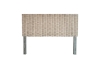 Picture of MICA Solid Gamelina Wood Headboard with Full Kubu Original Weave in Queen Size
