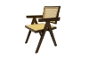 Picture of CHANDIGARH Solid Wood Replica Armchair (Walnut) - Each